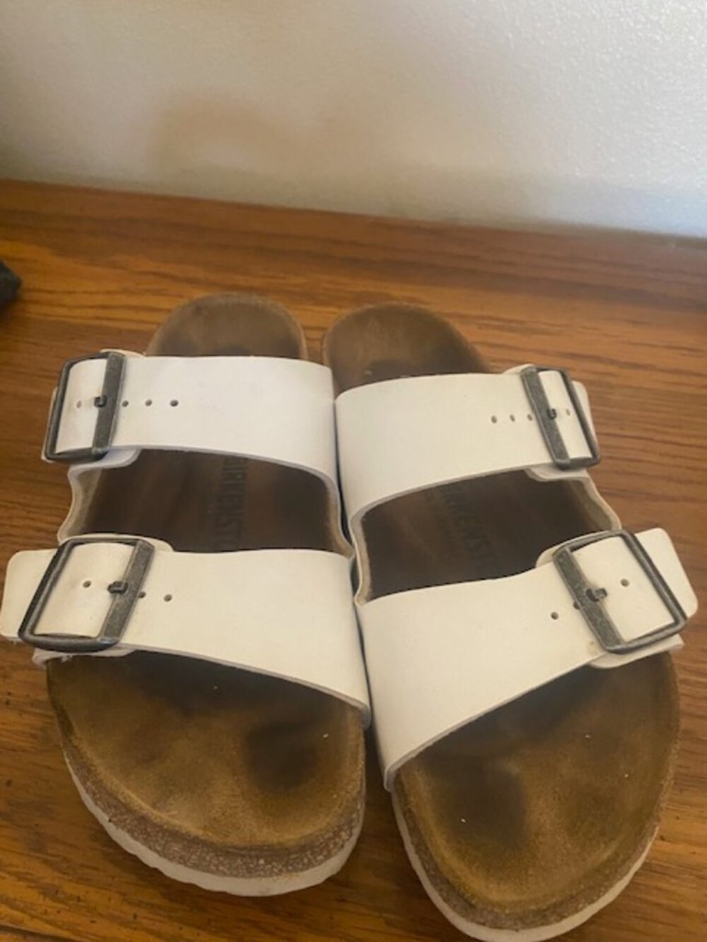 White Birkenstocks